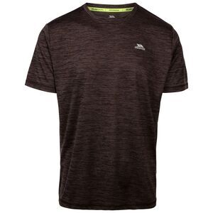 Trespass Mens Kearsley Active Top / Dark Flint Marl